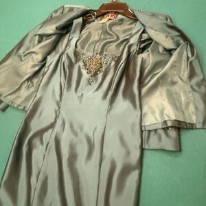 Elegant Women's Satin Coat